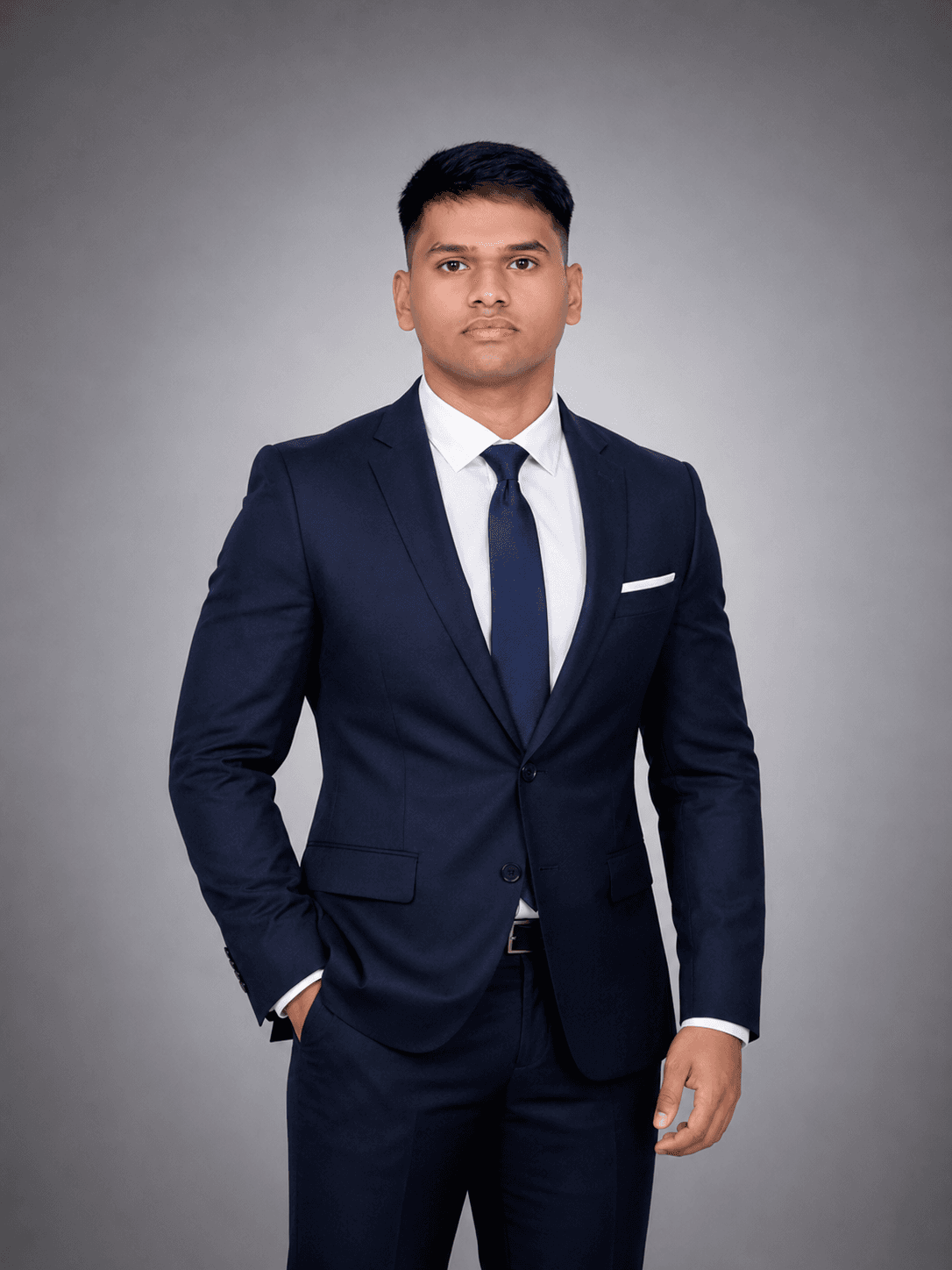 Informal portrait of Jyotiranjan Sahoo